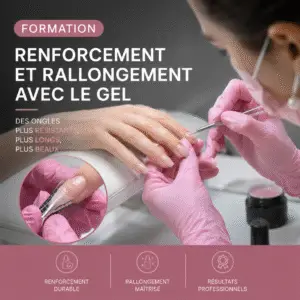 Renforcement et rallongement avec le Gel