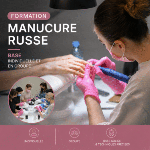 Formation manucure russe base (individuelle) - 5jrs